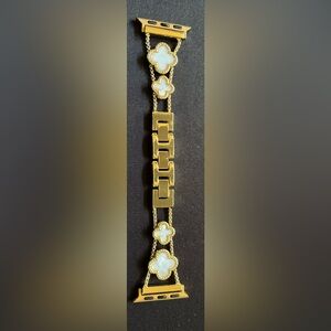 NWOT Altar’d StateGold and White Apple Watch Band